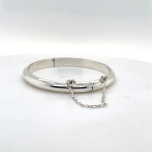 Sterling Silver 5 inch baby bangle