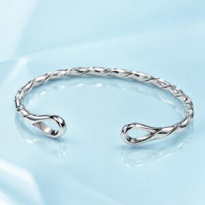 SCB-2101 Lasso twisted cuff bracelet